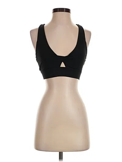 Pre-owned Fabletics Sports Bra In Black