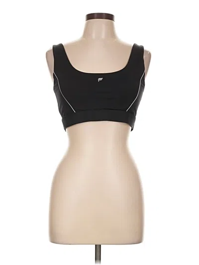 Pre-owned Fabletics Sports Bra In Black