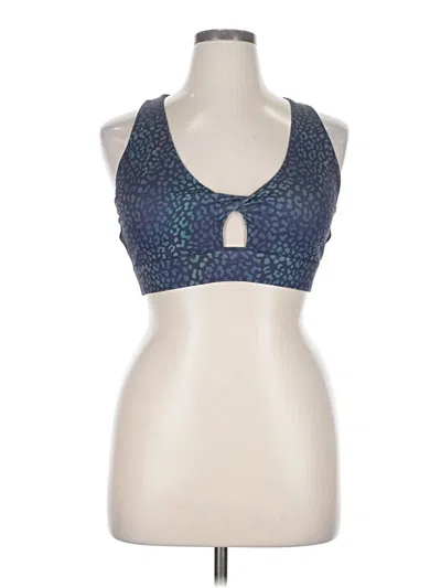 Pre-owned Fabletics Sports Bra In Blue