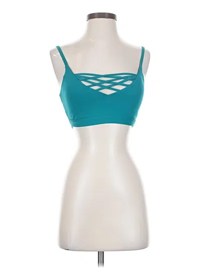 Pre-owned Fabletics Sports Bra In Blue