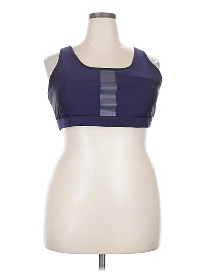 Pre-owned Fabletics Sports Bra In Blue