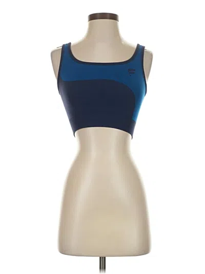 Pre-owned Fabletics Sports Bra In Blue
