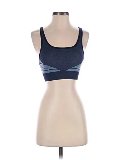 Pre-owned Fabletics Sports Bra In Blue