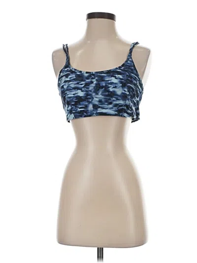 Pre-owned Fabletics Sports Bra In Blue