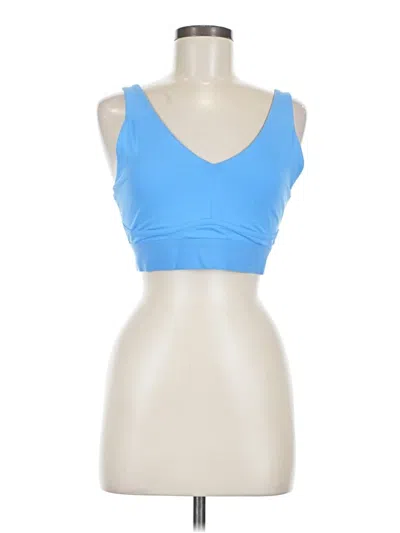 Pre-owned Fabletics Sports Bra In Blue