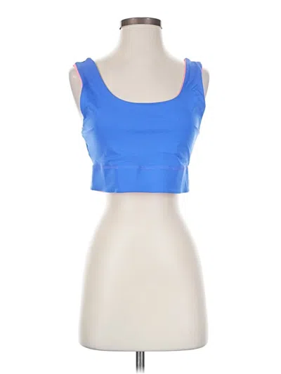 Pre-owned Fabletics Sports Bra In Blue
