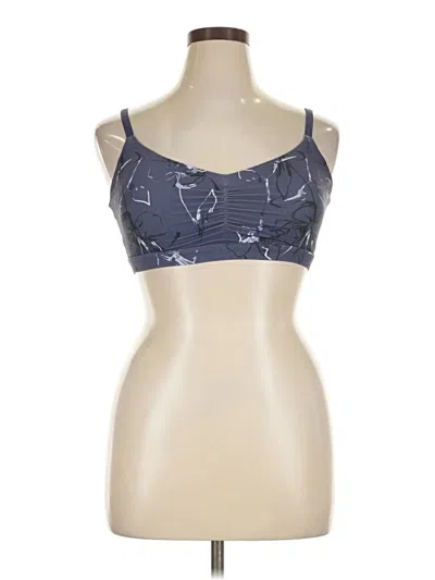 Pre-owned Fabletics Sports Bra In Blue