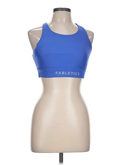 Pre-owned Fabletics Sports Bra In Blue