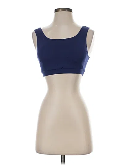 Pre-owned Fabletics Sports Bra In Blue