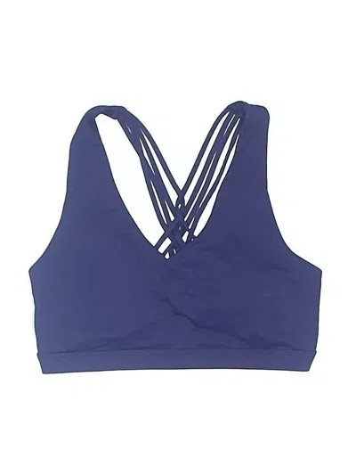 Pre-owned Fabletics Sports Bra In Blue