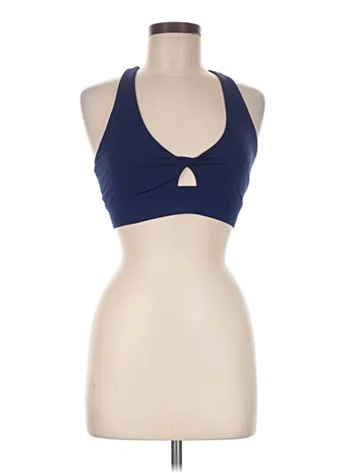 Pre-owned Fabletics Sports Bra In Blue