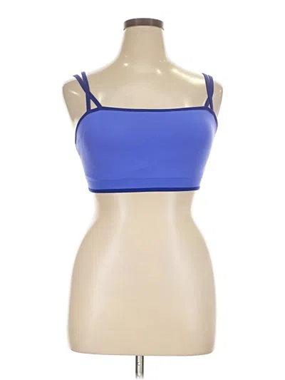 Pre-owned Fabletics Sports Bra In Blue