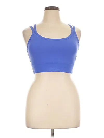 Pre-owned Fabletics Sports Bra In Blue
