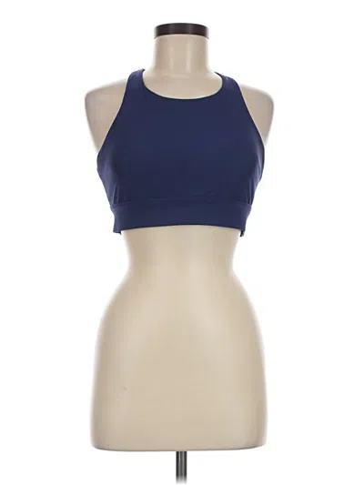 Pre-owned Fabletics Sports Bra In Blue