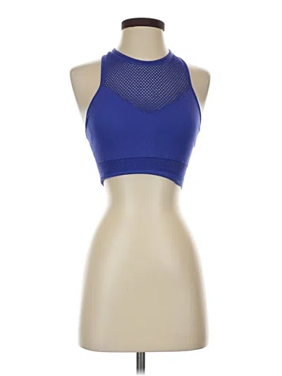 Pre-owned Fabletics Sports Bra In Blue