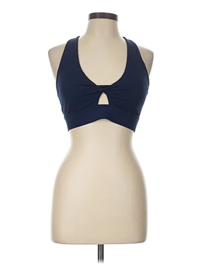 Pre-owned Fabletics Sports Bra In Blue