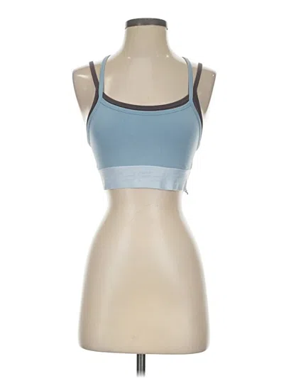 Pre-owned Fabletics Sports Bra In Blue