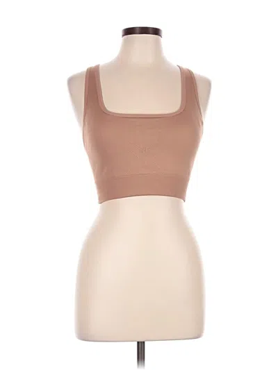 Pre-owned Fabletics Sports Bra In Brown