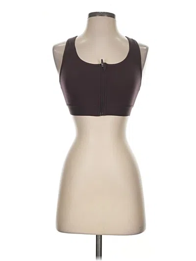 Pre-owned Fabletics Sports Bra In Brown