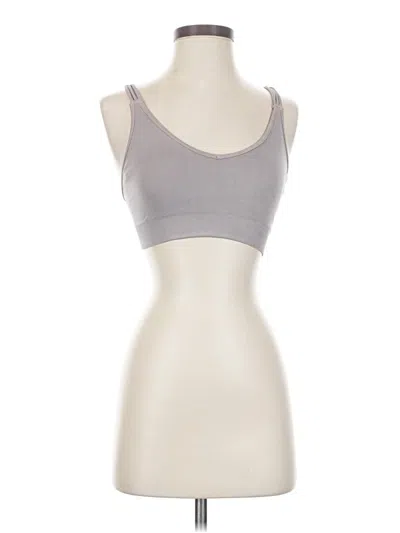 Pre-owned Fabletics Sports Bra In Gray