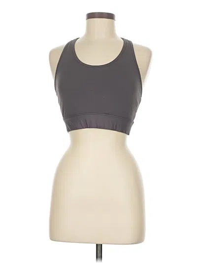 Pre-owned Fabletics Sports Bra In Gray