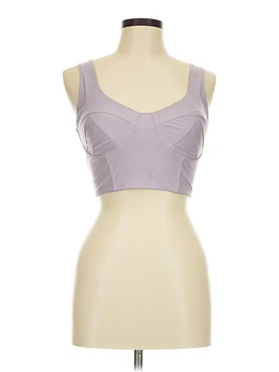 Pre-owned Fabletics Sports Bra In Gray