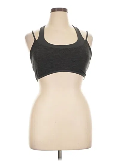 Pre-owned Fabletics Sports Bra In Gray