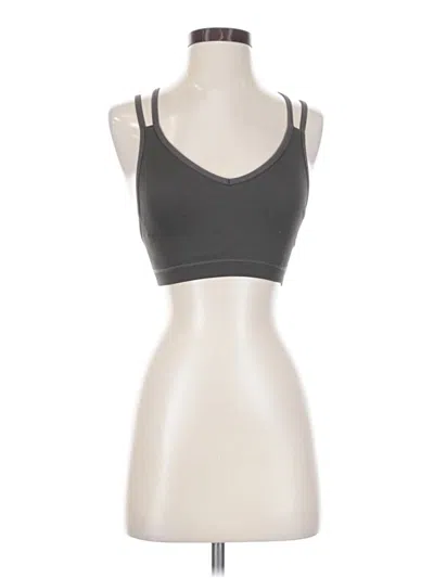 Pre-owned Fabletics Sports Bra In Gray