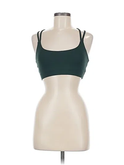 Pre-owned Fabletics Sports Bra In Green