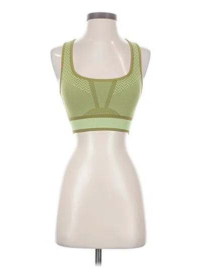 Pre-owned Fabletics Sports Bra In Green