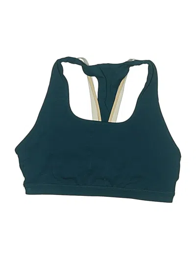 Pre-owned Fabletics Sports Bra In Green
