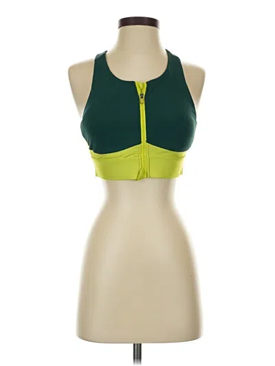 Pre-owned Fabletics Sports Bra In Green