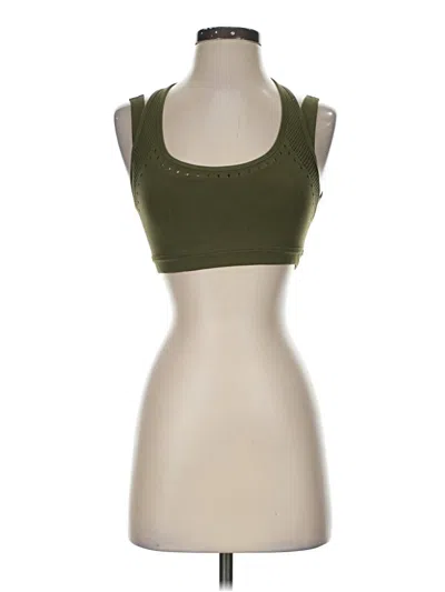 Pre-owned Fabletics Sports Bra In Green
