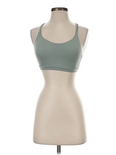 Pre-owned Fabletics Sports Bra In Green