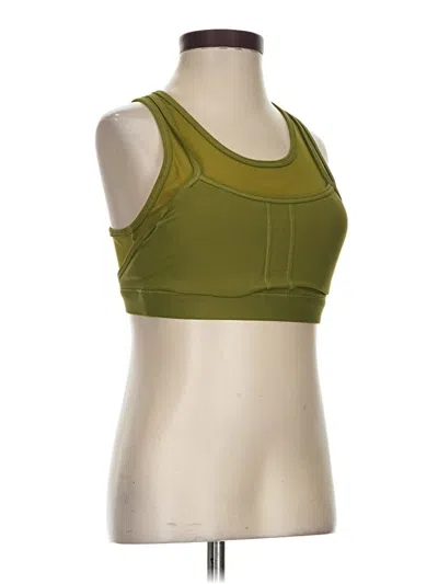 Pre-owned Fabletics Sports Bra In Green