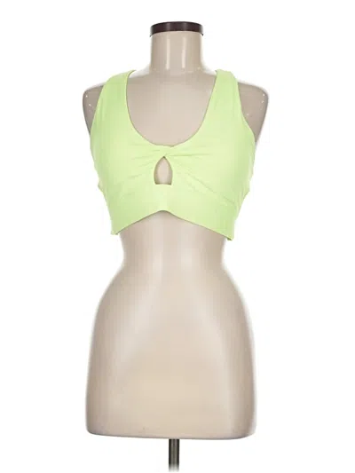 Pre-owned Fabletics Sports Bra In Green