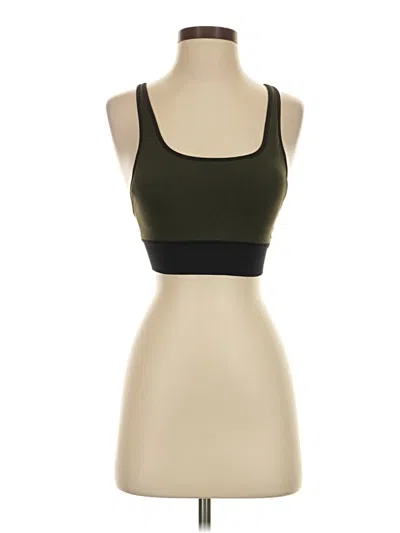 Pre-owned Fabletics Sports Bra In Green