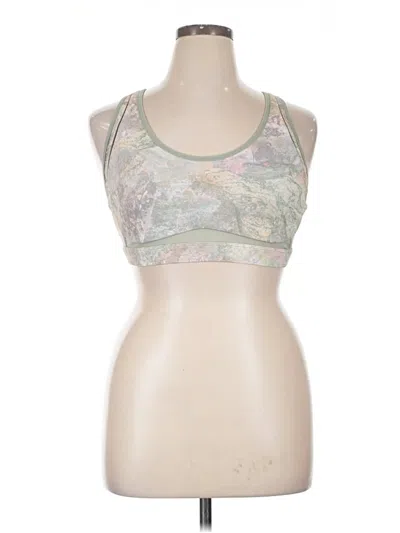 Pre-owned Fabletics Sports Bra In Green