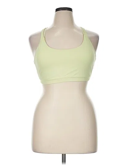 Pre-owned Fabletics Sports Bra In Green