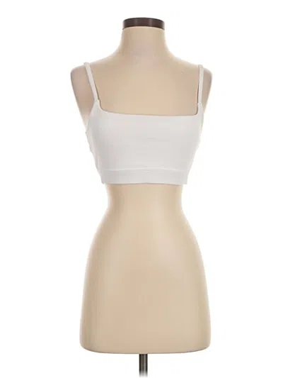 Pre-owned Fabletics Sports Bra In Ivory