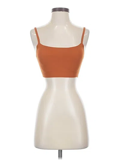 Pre-owned Fabletics Sports Bra In Orange