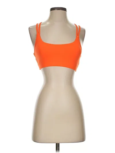 Pre-owned Fabletics Sports Bra In Orange