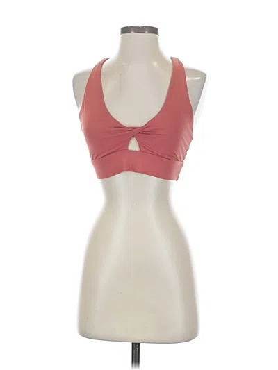 Pre-owned Fabletics Sports Bra In Pink