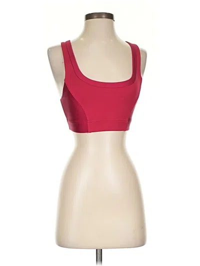 Pre-owned Fabletics Sports Bra In Pink