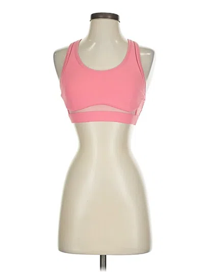 Pre-owned Fabletics Sports Bra In Pink