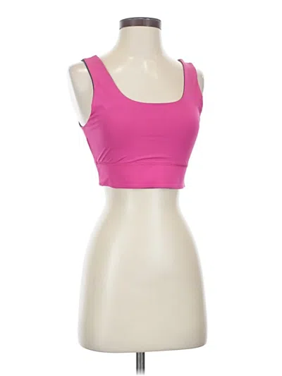 Pre-owned Fabletics Sports Bra In Pink