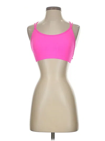Pre-owned Fabletics Sports Bra In Pink