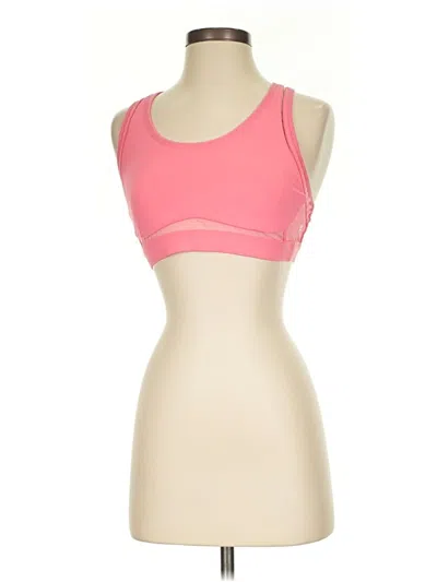 Pre-owned Fabletics Sports Bra In Pink