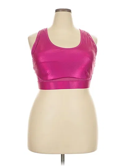 Pre-owned Fabletics Sports Bra In Pink