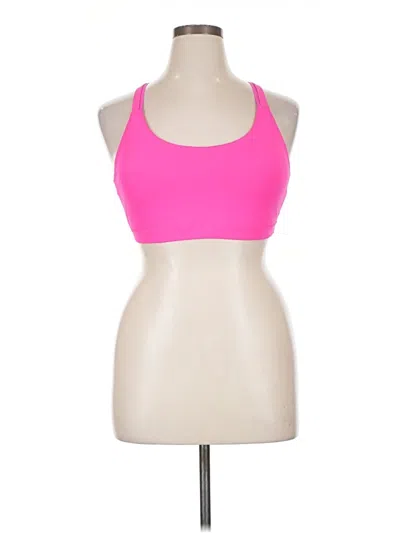 Pre-owned Fabletics Sports Bra In Pink